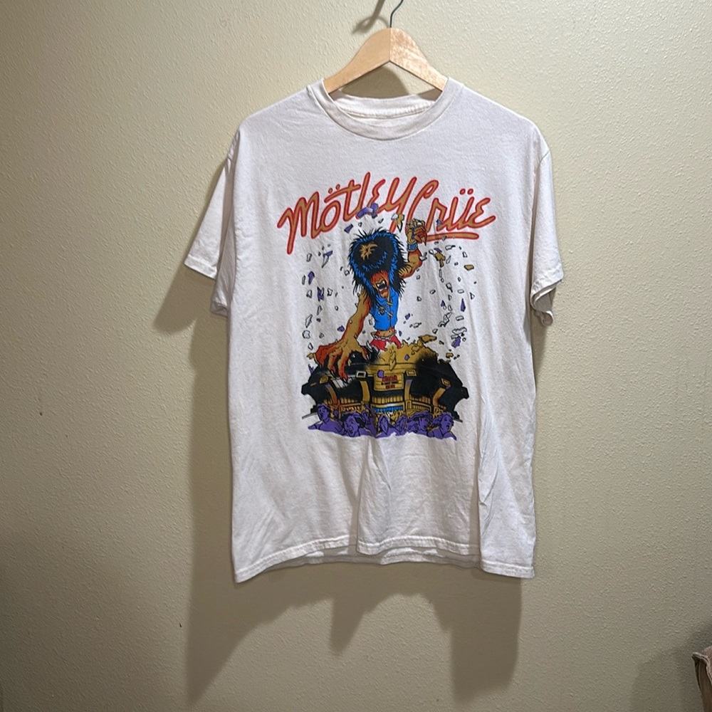 Motley Crew 1987 world tour t-shirt